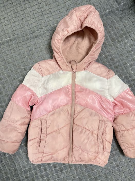 Утеплена курточка на дівчинку