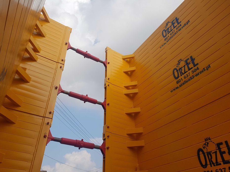 Szalunki do wykopów- studnia 3x3 nowe producent !!!