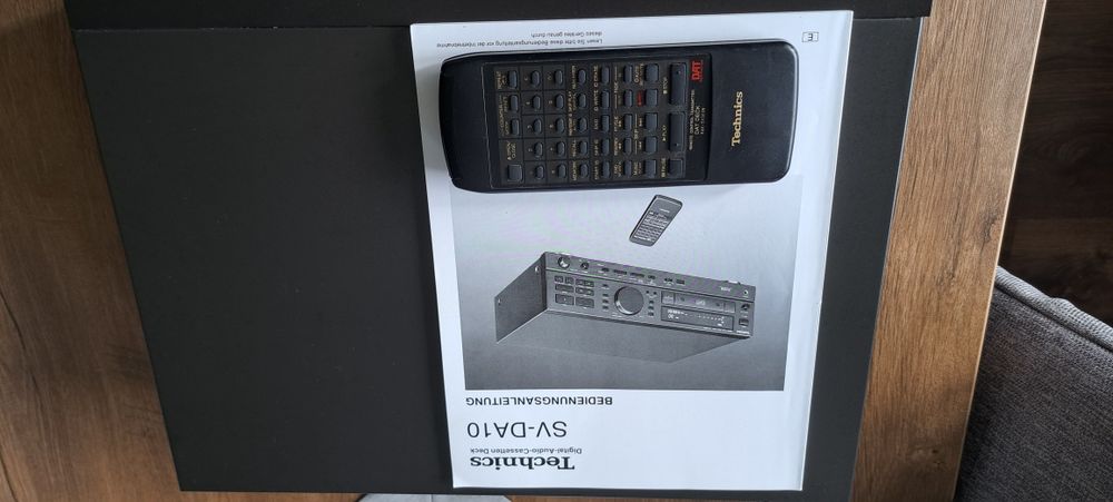Technics SV-DA 10 DAT +Pilot, Instrukcja