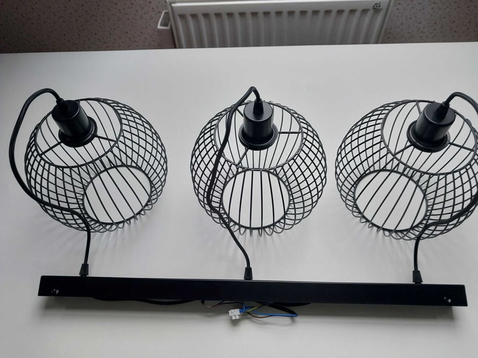 LAMPA wisząca sufitowa żyrandol LOFT DRUT