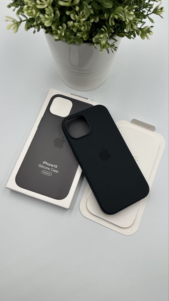 Silikonowe Magsafe Etui do Iphone’a 15 Black
