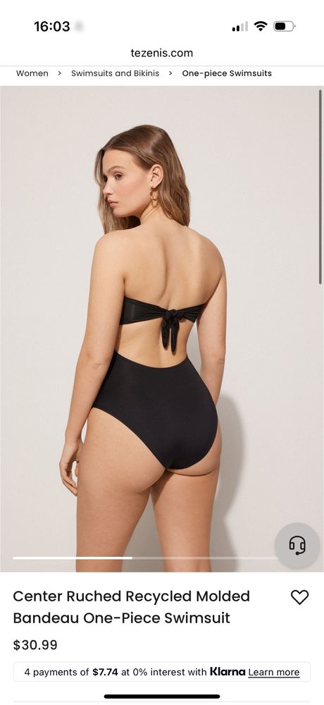 Купальник Tezenis, оригінал