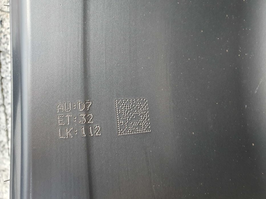 4x Koła 19-stki Audi A5 Brock 255/35/19 Hankook 7,5m 2021r czarny mat!