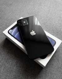 iPhone 12 64GB Black Czarny Ideal Apple + Szkło + Etui FV