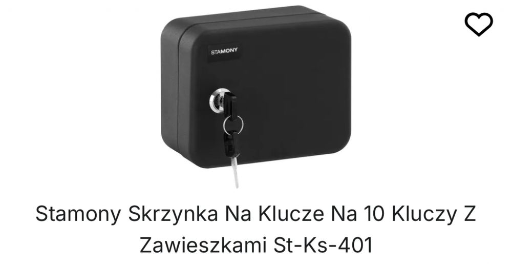 Stamony ST-KS-41 skrzynka na klucze, sejf na klucze