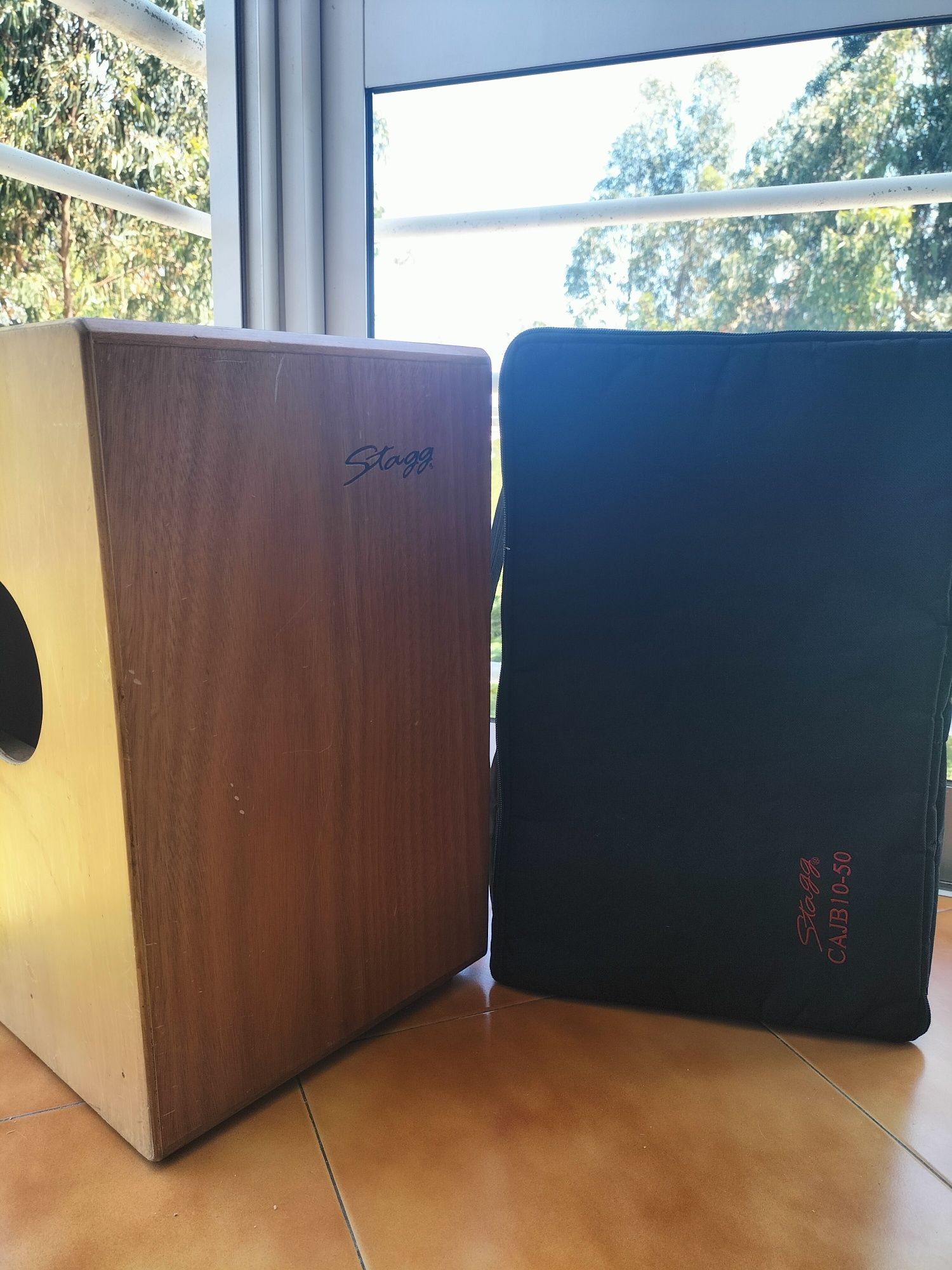 Cajón stagg 10 50 com bolsa