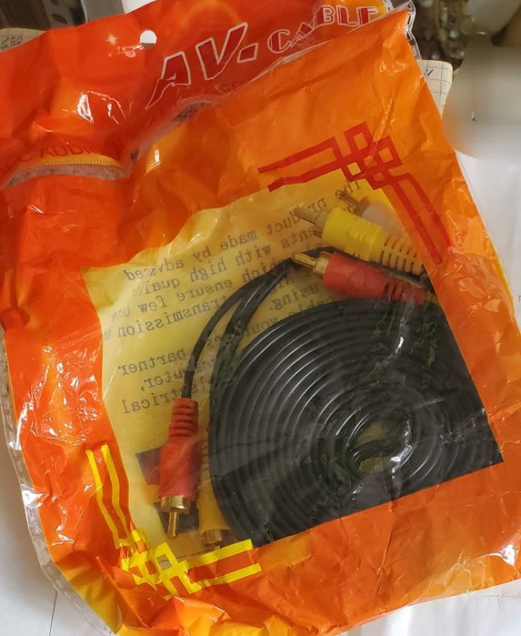 кабель 3 rca 3 rca тюльпан переходник адаптер 3м