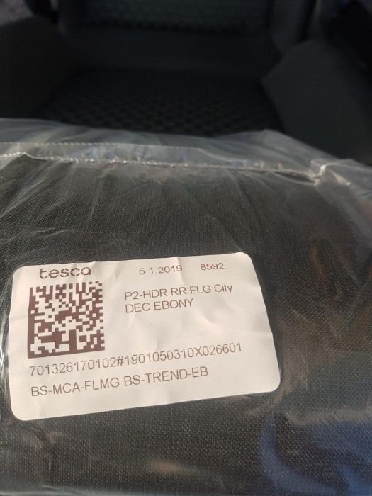 NOWY Fotel fotele tył JEDYNKA Ford Transit Custom Adax Koźle