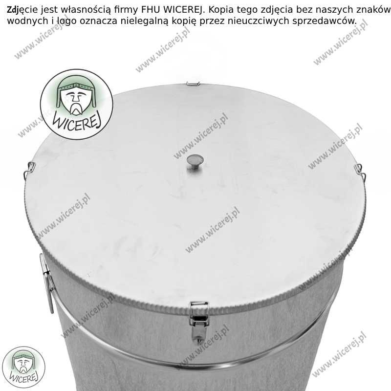 PREMIUM Odstojnik do miodu 250L z ZATRZASKAMI nierdzewny kwasoodporny