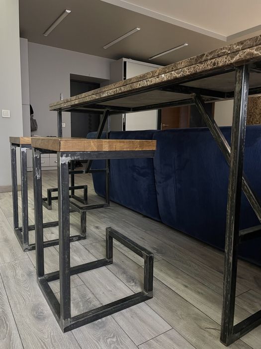 Мармуровий стіл ручної роботи з іранського мармуру