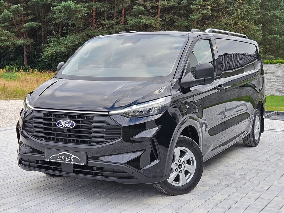 Ford Transit Custom L2H1 Long Brygadowy OD RĘKI NOWY Wersja Długa SALON PL FV23%