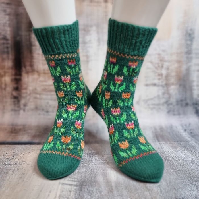 Шкарпетки в'язані ручної роботи