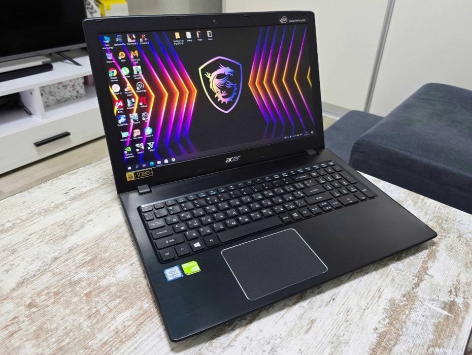 Игровой Acer 15.6" (Nvidia MX130/Core i3 7-gen/16GB ОЗУ/SSD M2+HDD/5ч