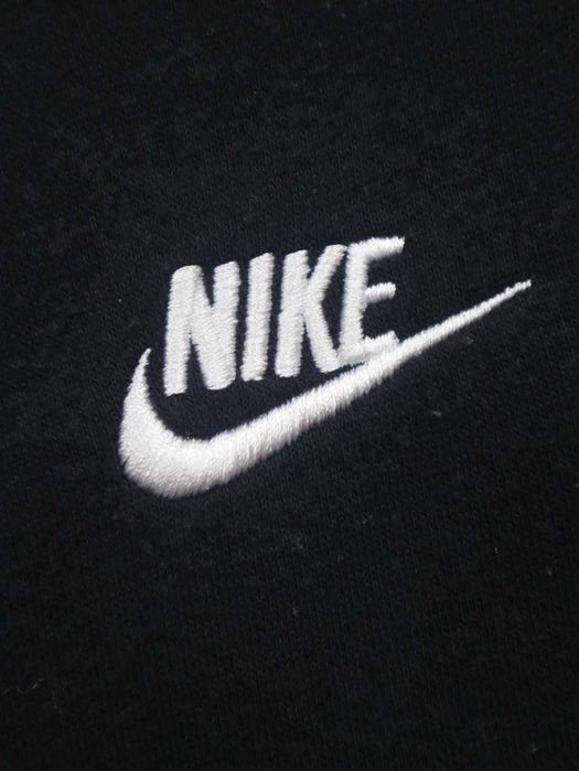 Nike Zip Crewneck rozpinana bluza bez kaptura czarna szara biała