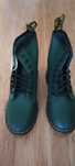 Buty glany Martens 36 zielone