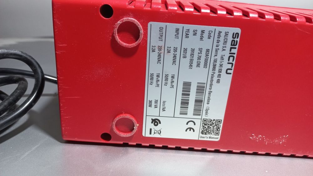 UPS avariada com bateria boa