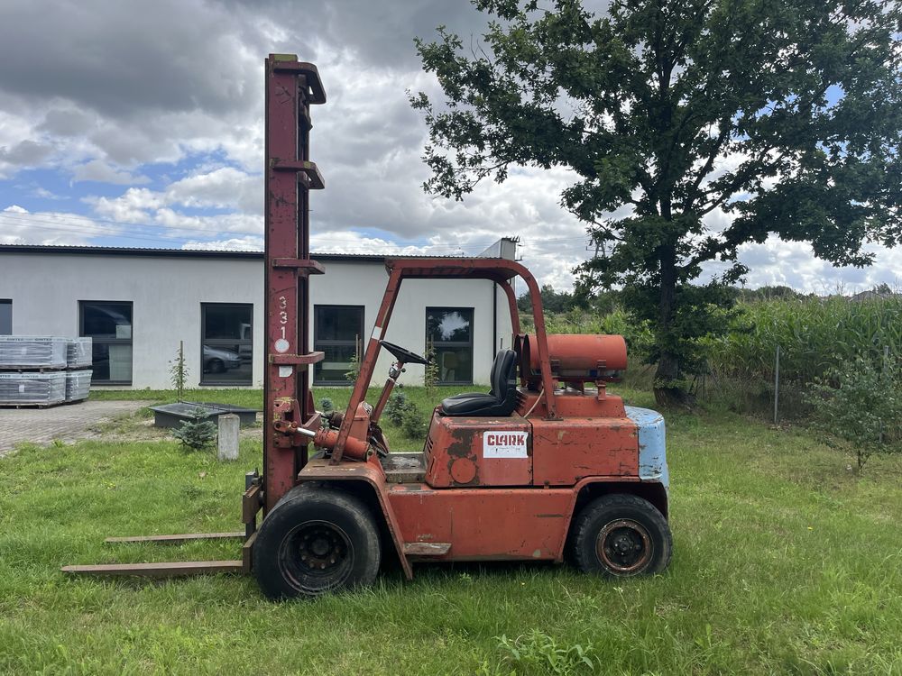 Widlak Clark C500Y80, wózek widłowy, 6t