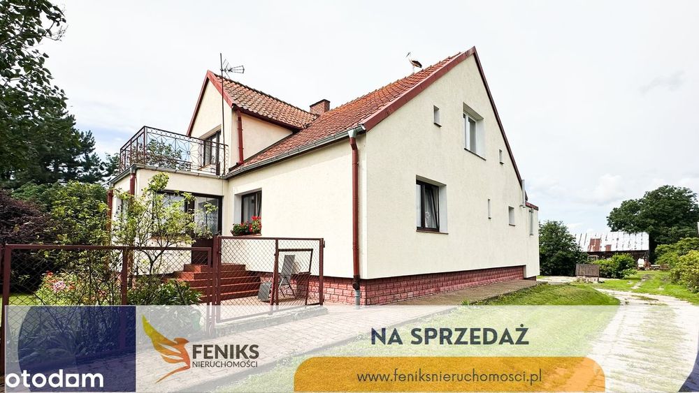 Dom wolnostojący z dużą działką