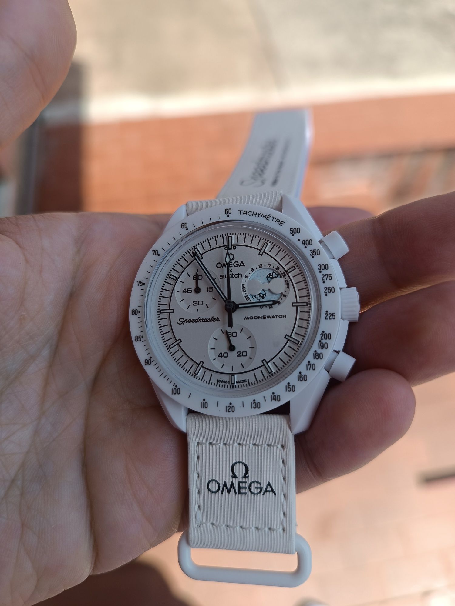 Relógio "Swatch/Omega"