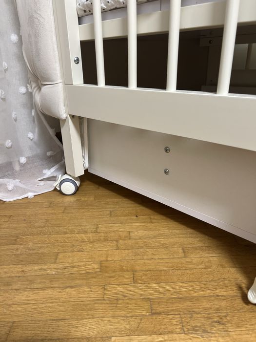 Дитяче овальне ліжко трасформер ovalbed