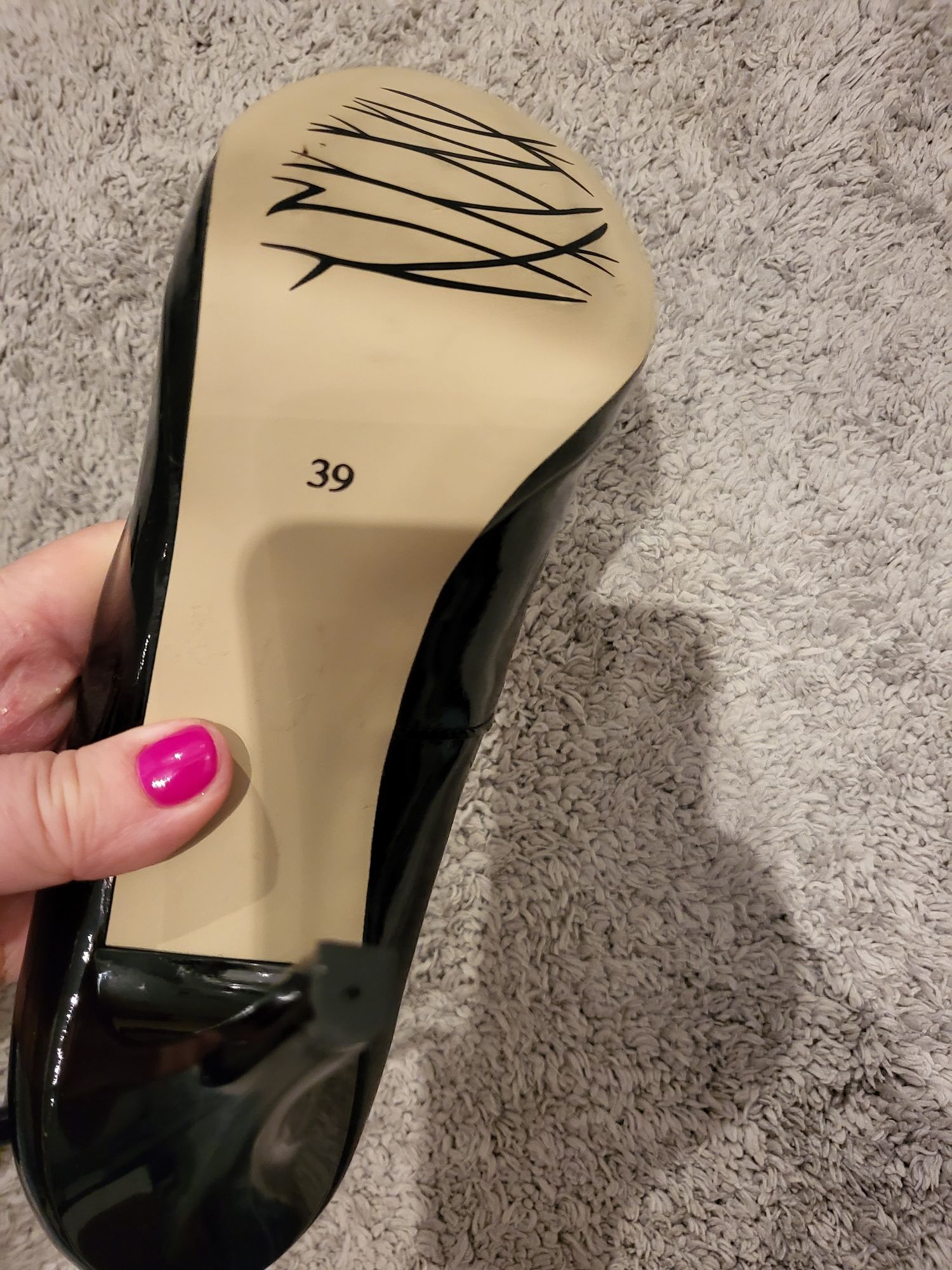 Buty damskie lakierki skórzane roz. 39 Cataleya by Żurek