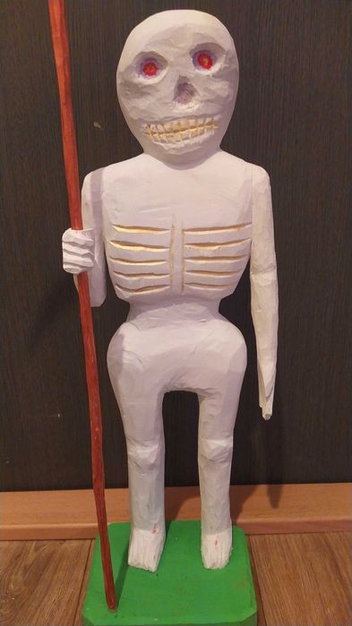 Rzeźba ludowa. Biała Pani