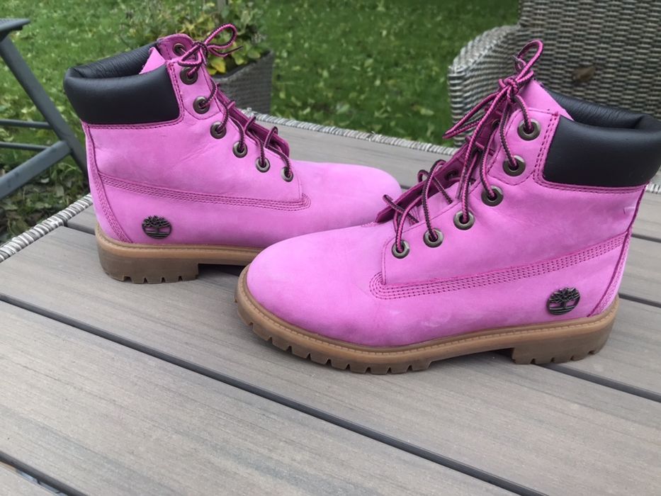 Różowe Timberland 37.5