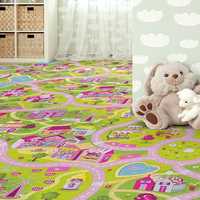 Дитячий ковролін для дівчинки. Дитячі коврові доріжки. Дитячі килими