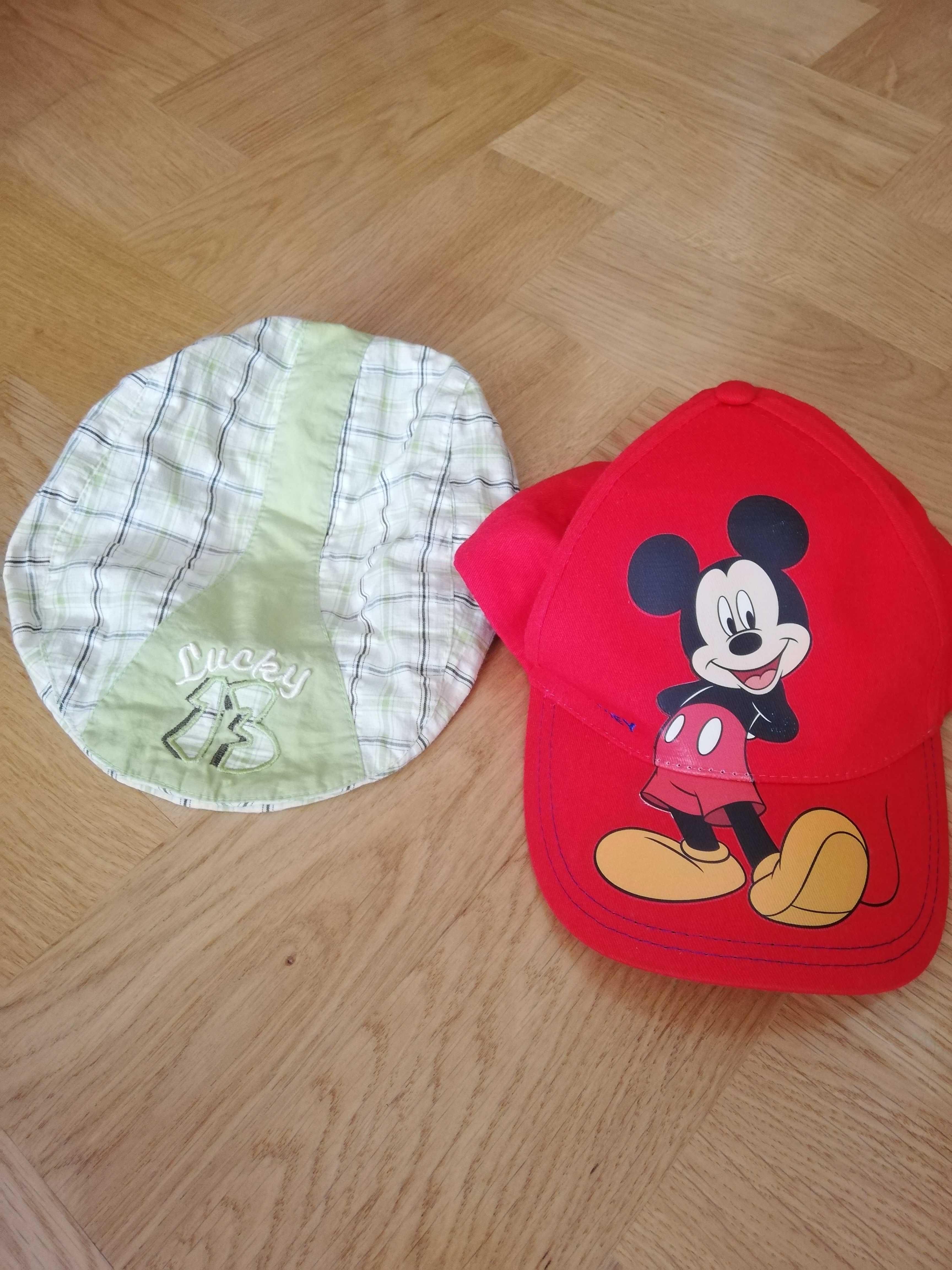 zestaw czapka z daszkiem 54 Mickey czerwona kaszkiet 51 BROEL 128
