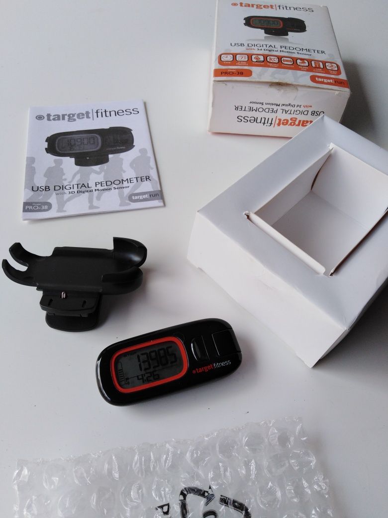 Krokomierz, USB digital pedometer, target fitness