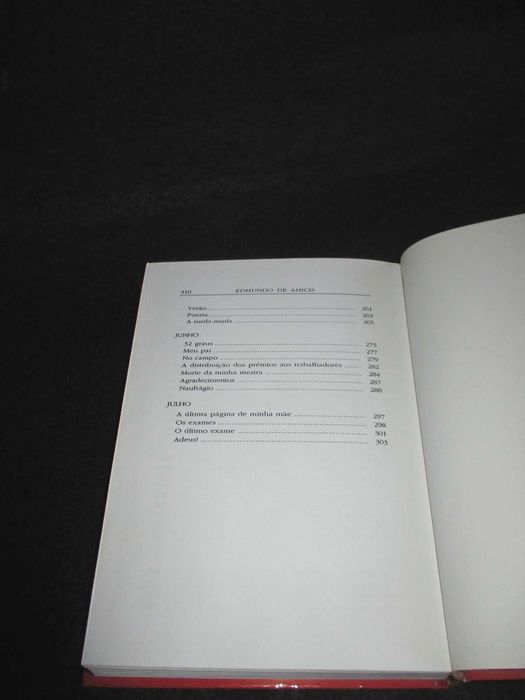 Livro Coração Edmundo de Amicis Ilustrado