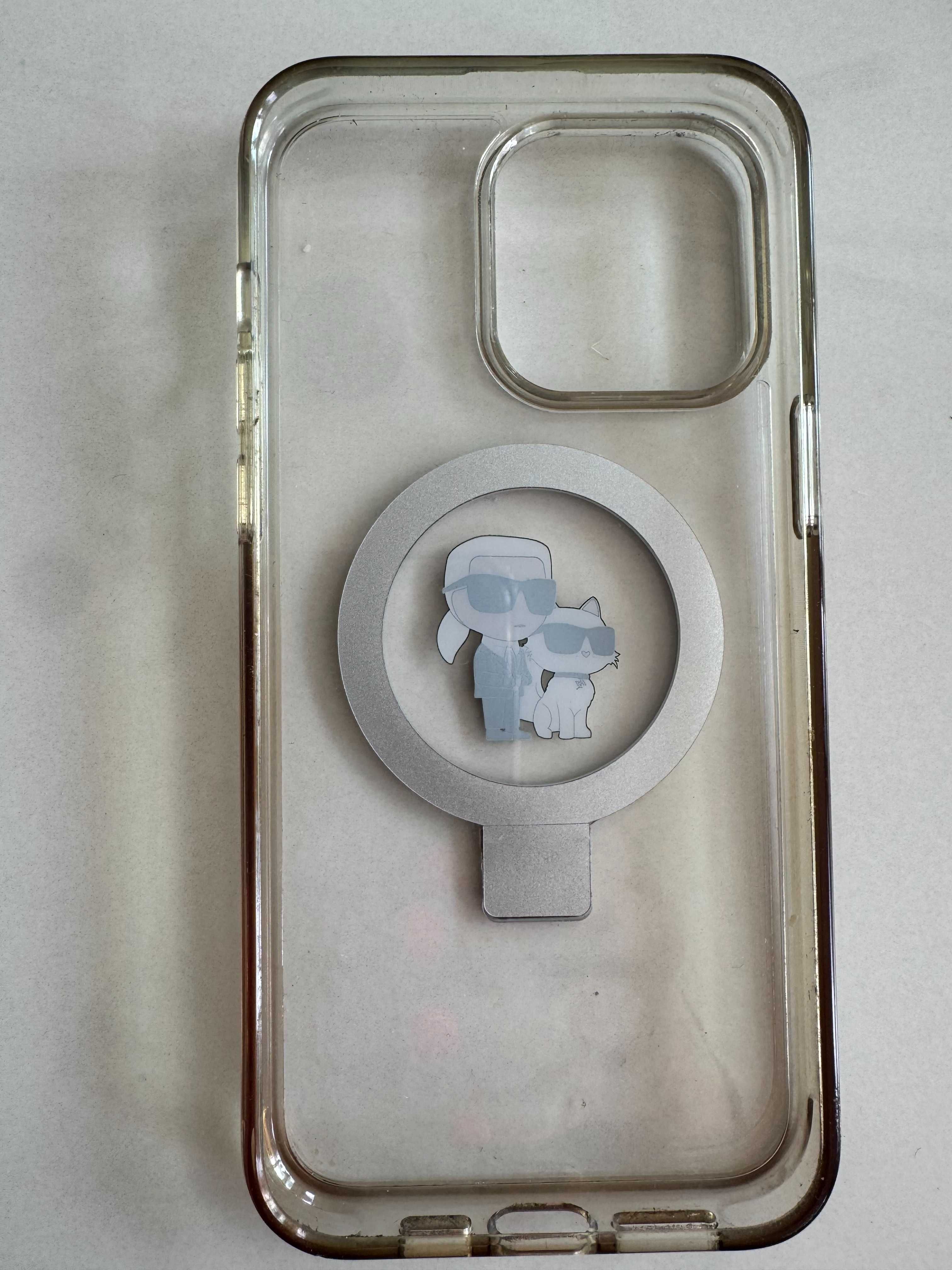 Etui/Case Karl Lagerfeld do Iphone 15 Pro MAX z podstawką