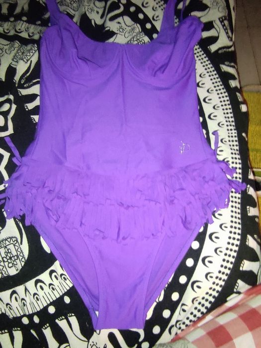 Fato de banho roxo