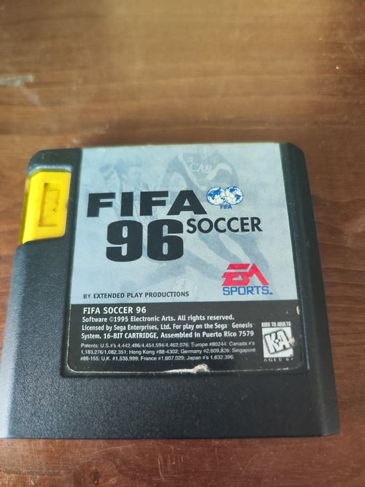 FIFA soccer 96 mega drive