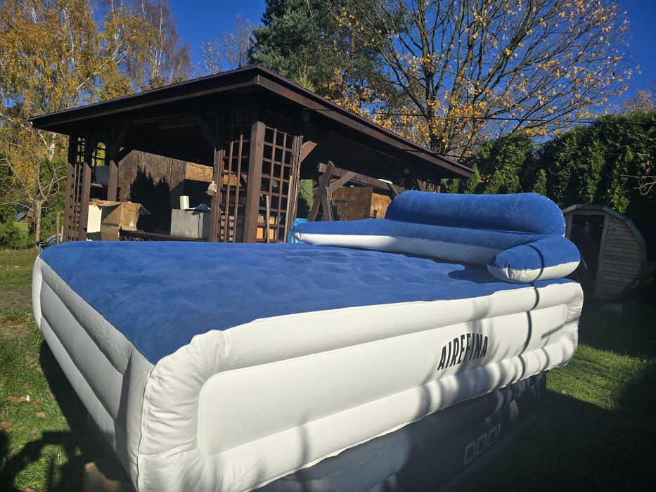 Materac 216x152x46 z oparciem Airefina