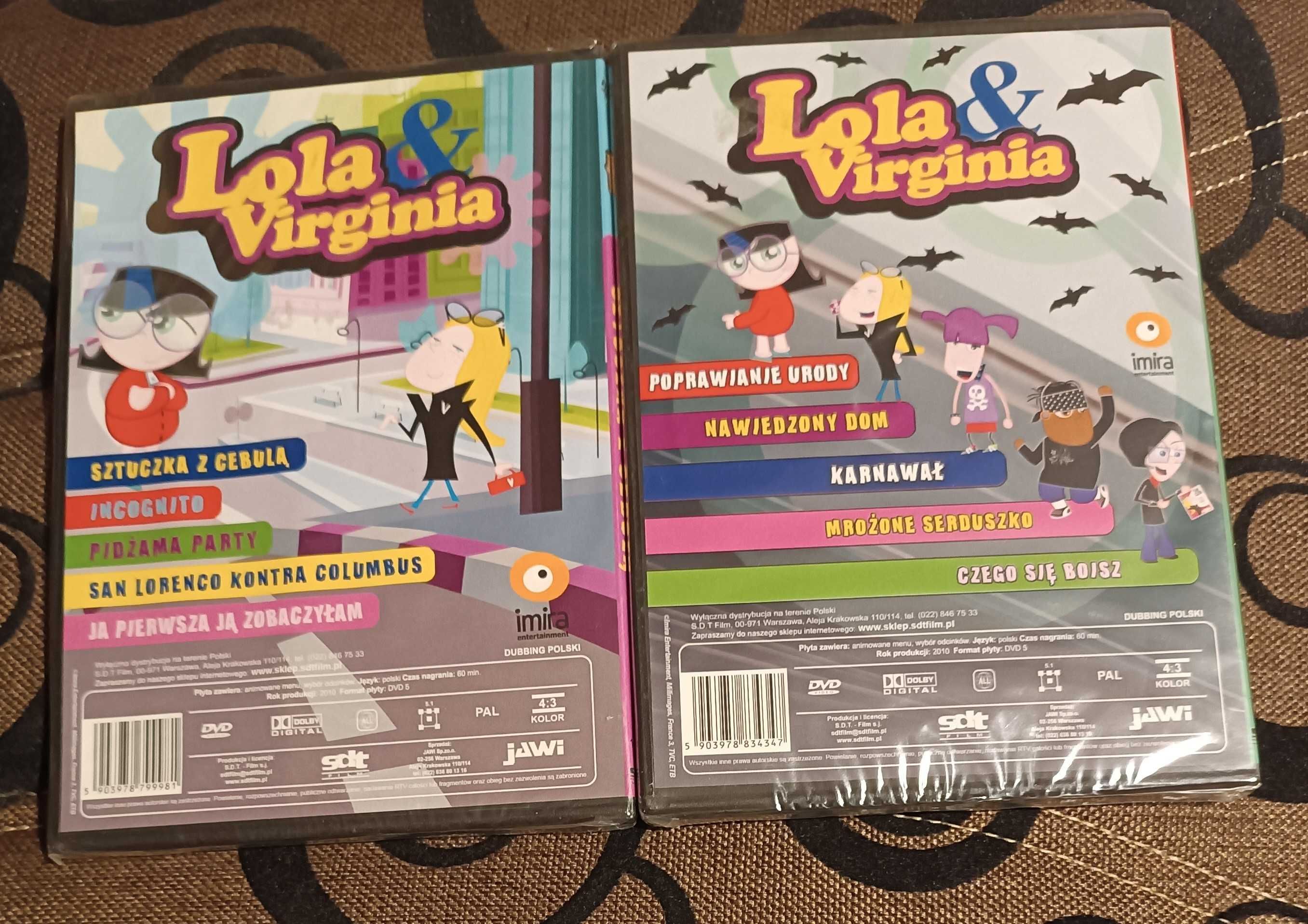 LOLA & Virginia - zestaw bajki DVD 120 minut FOLIA