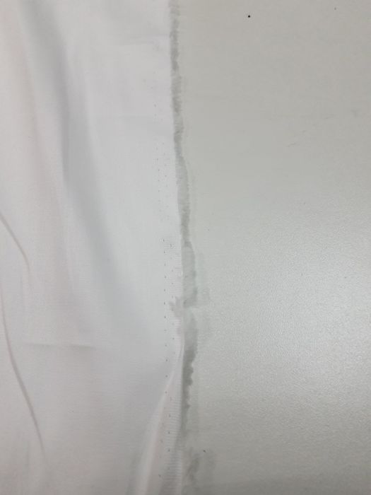 Tkanina biała bawełna szer.150 cm.