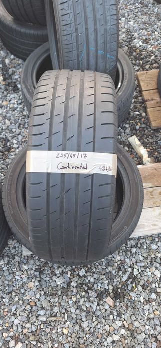 205 45 R17 Continental 2szt  lato PROMOCJA