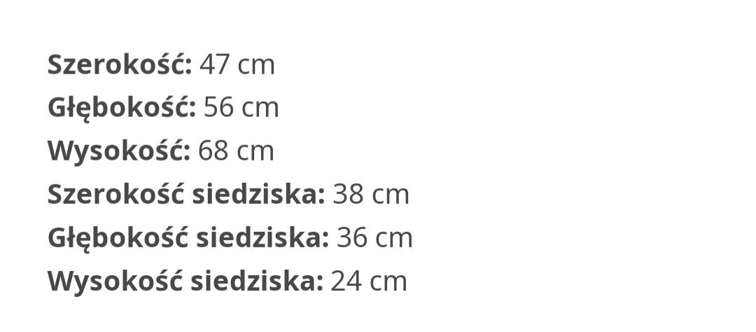 Fotel dla dzieci IKEA 1 szt.