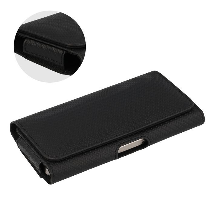Kabura HIT XL iPhone 17 Pro Max/16 Pro Max/Samsung A55 wzór 3 czarna