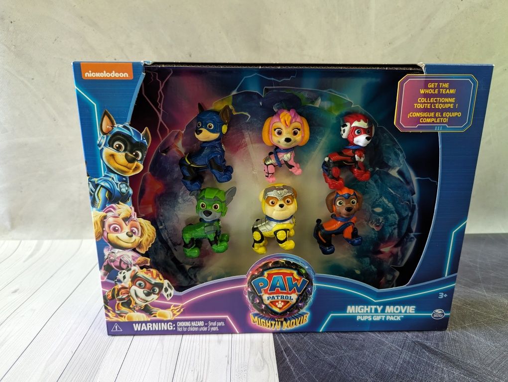 Ігровий набір Spin Master Paw Patrol the Mighty Movie, Щенячий патруль