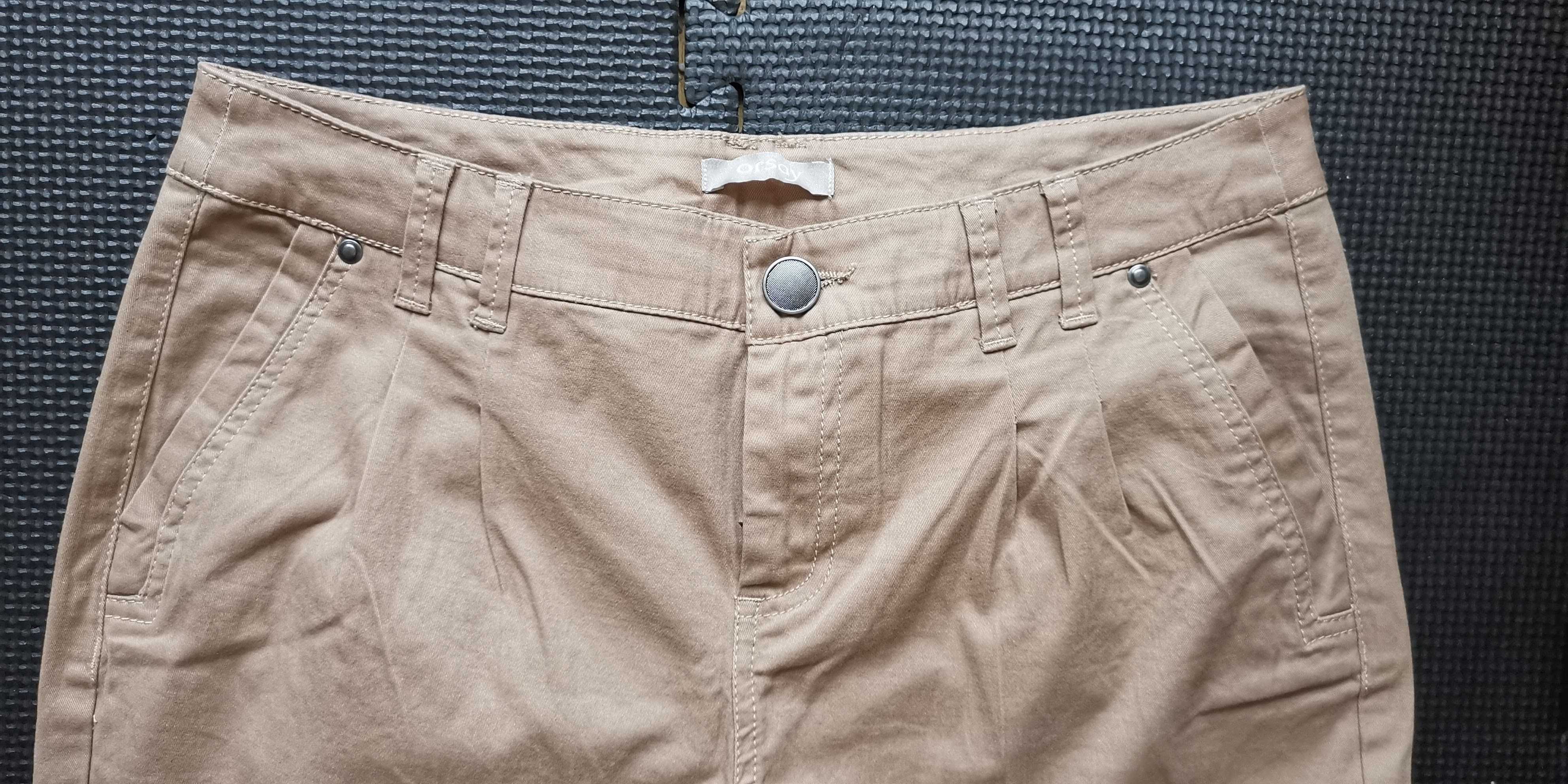 ORSAY S 36 chino spodnie materiału Chinosy