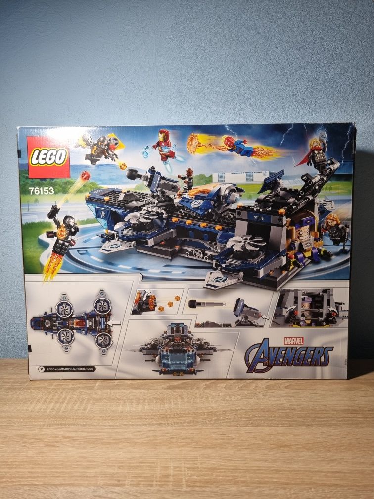 НОВИЙ КОНСТРУКТОР LEGO Super Heroes Helicarrier 76153