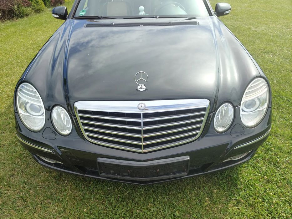 MERCEDES W211 MASKA POKRYWA SILNIKA 197 ALUMINIOWA