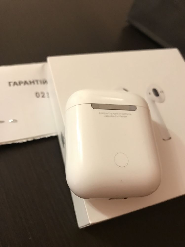 Наушники Apple AirPods with Charging Case 2 gen (MV7N2RU/A) White