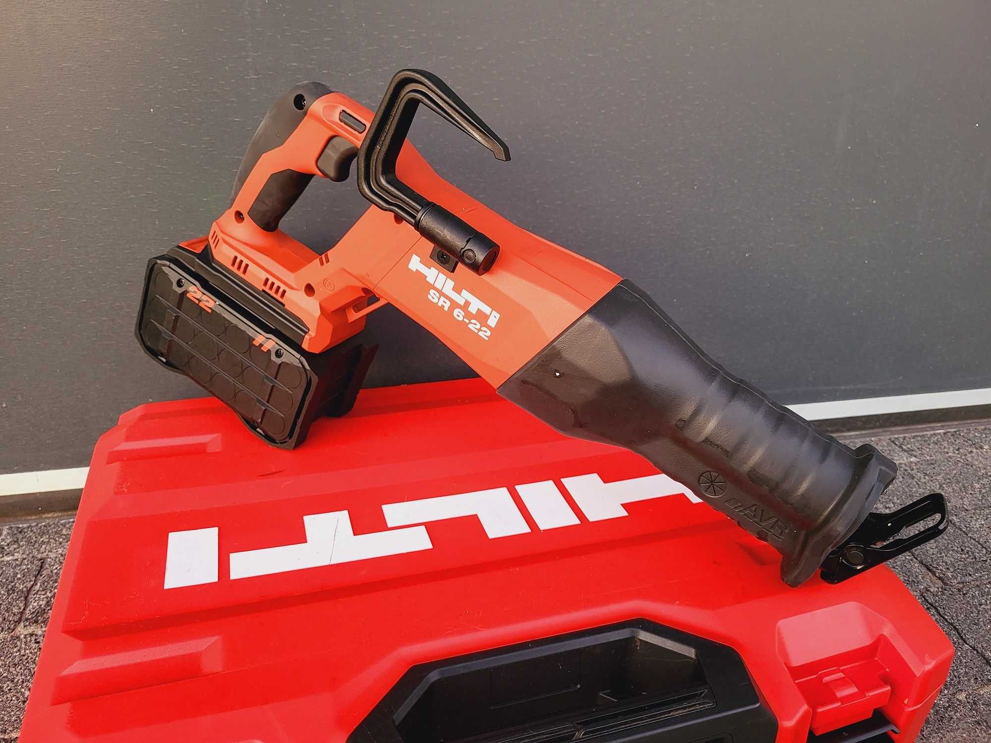 Piła Szablasta HILTI SR 6-22 Nuron + Aku. B 22-255 Li-ion Jak nowa!!