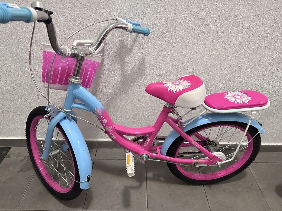 Велосипед детский YOUMI 18" розовый