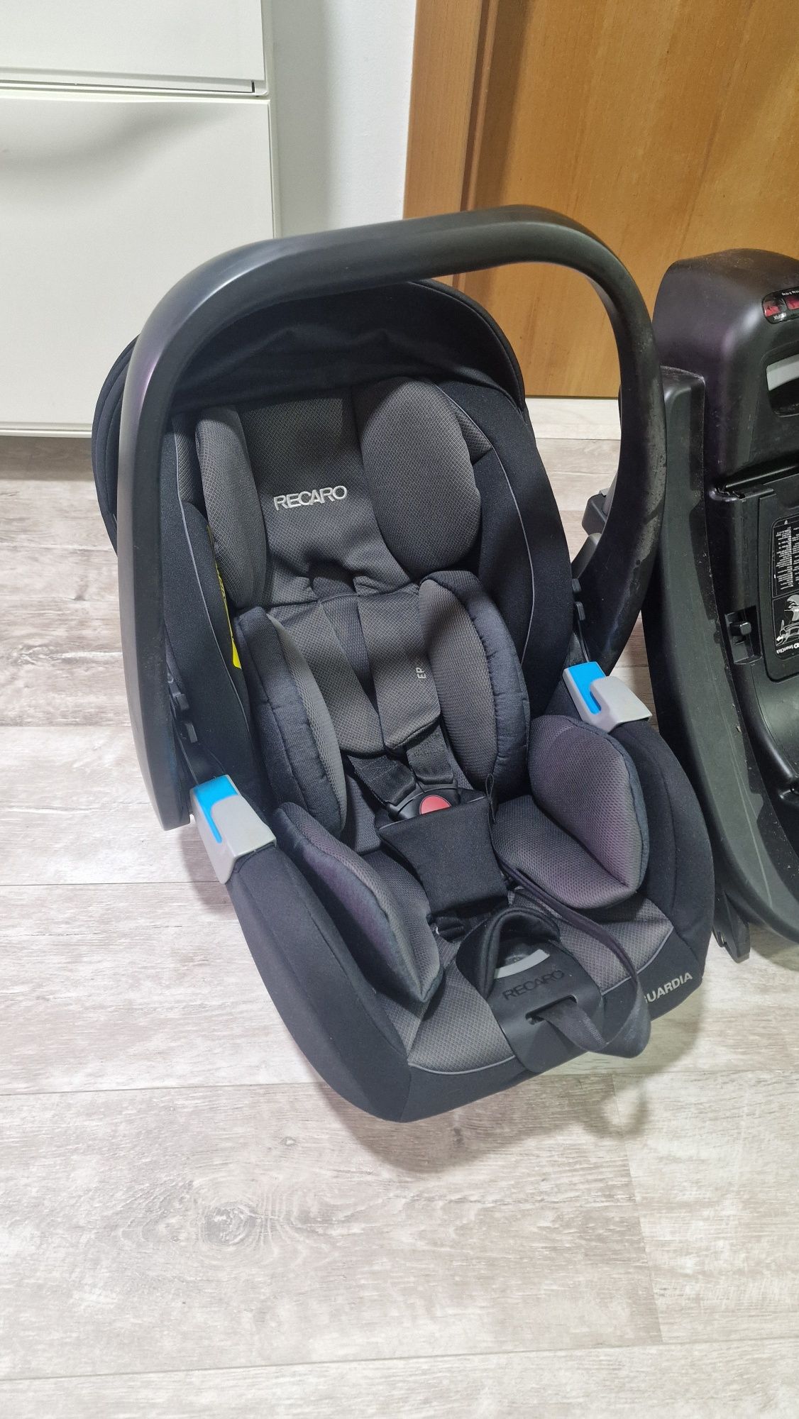 Trio Recaro - Carrinho+Cadeira+Isofix