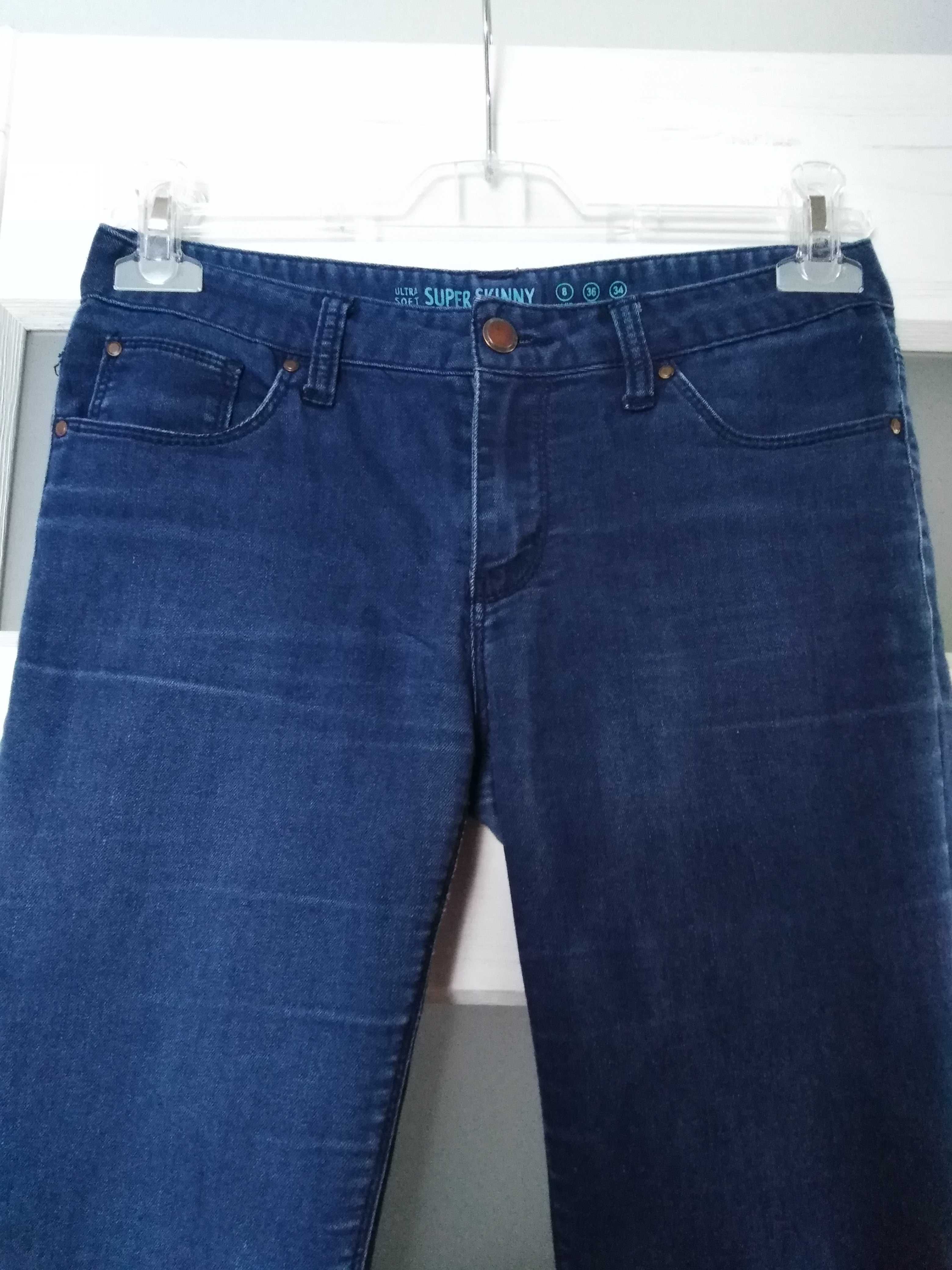 Dzinsy super skinny Denim 36