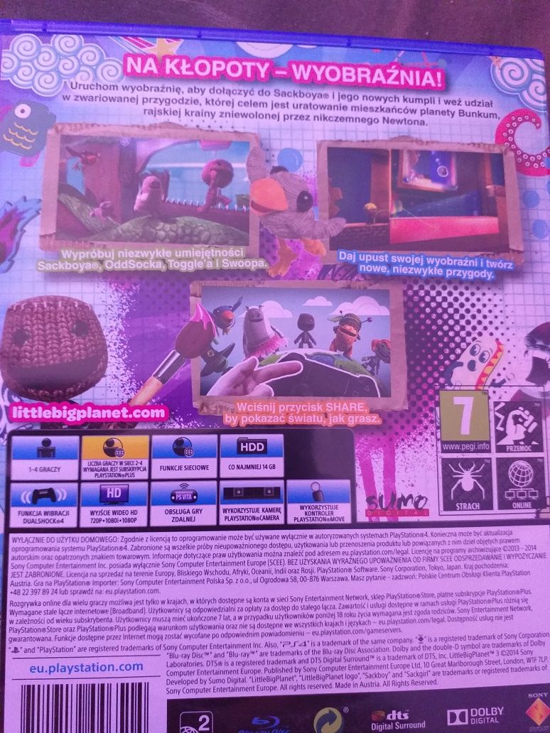 Little Big Planet 3 ps4